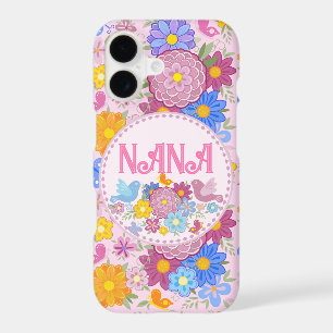 We Love You Nana Personalized wildflowers BOHO