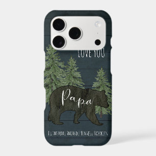 We Love You Papa Bear Forest Grandchildren Blue