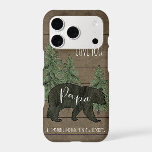 We Love You Papa Bear Forest Personalised