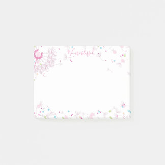 We Made a Wish Baby Shower Post It Notes Planning