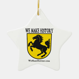 We Make History Ceramic Tree Decoration