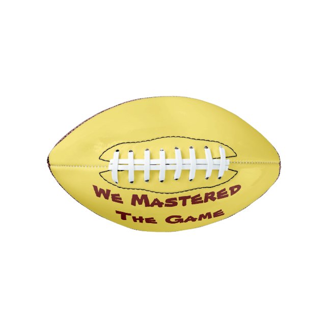 We mastered the game _Football Football (Front)