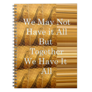 We may not have it all Giraffe Safari Hakuna Mata Notebook