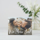 We Miss You Photo Postcard (Standing Front)