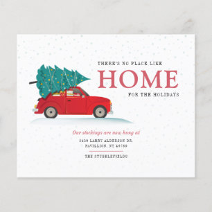 We Moved Address for Christmas Moving Announcement