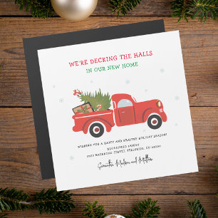 We Moved Christmas Moving Announcement