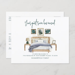 We Moved Handwritten Script Moving Announcement