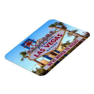 We Moved to Las Vegas New Home Magnet
