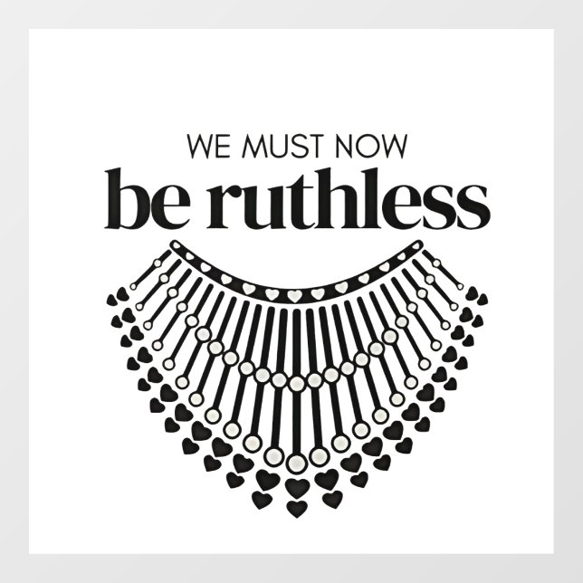 We Must Be Ruthless Now Unapologetic Democrat  (Sheet)