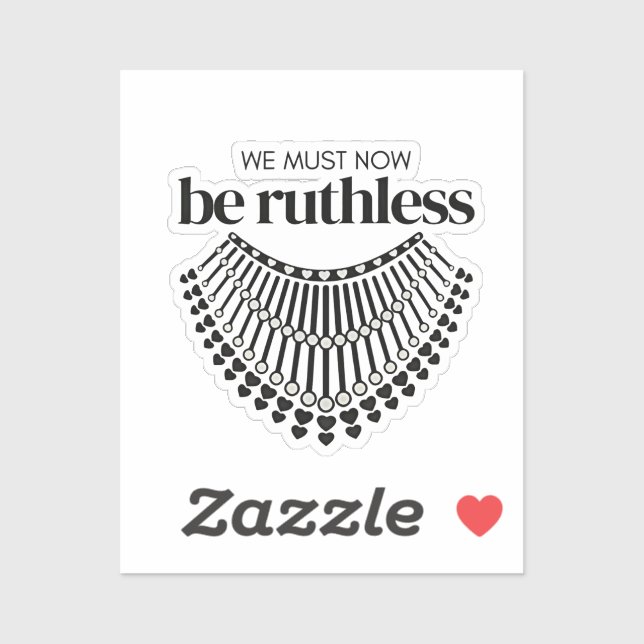 We Must Be Ruthless Now Unapologetic Democrat  (Sheet)