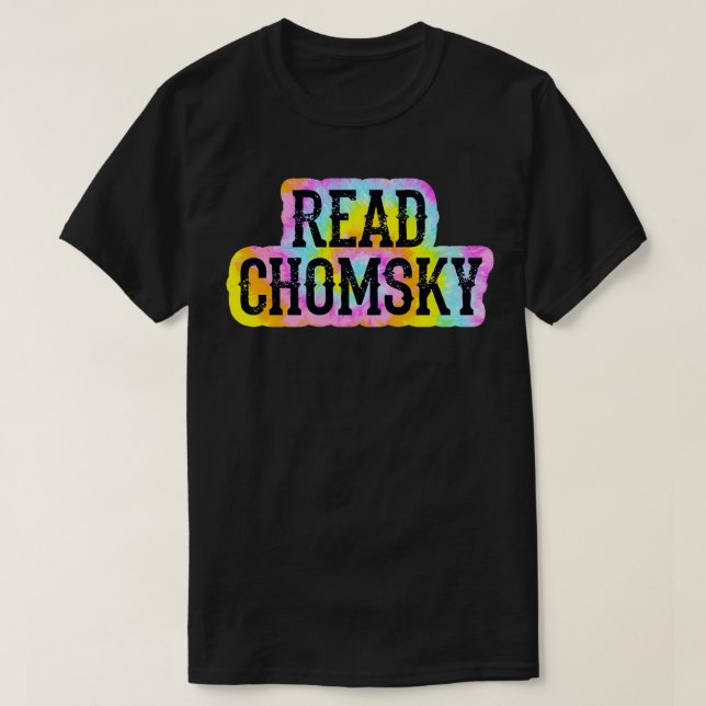 We need more Noam Chomsky Fight against power Ques T-Shirt (Design Front)