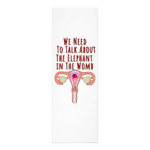 We Need to Talk About The Elephant In The Womb Photo Print