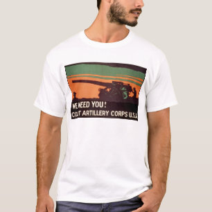 We Need You! Coast Artillery Corps T-Shirt