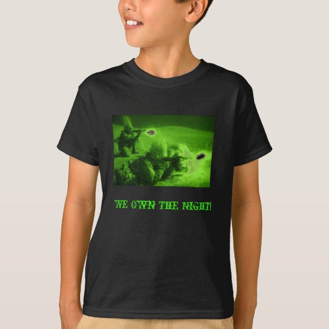 We own the Night, - Kids Tee (Front)