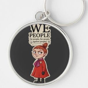 WE PEOPLE - Funny Introvert Anti-Social Sarcastic Key Ring