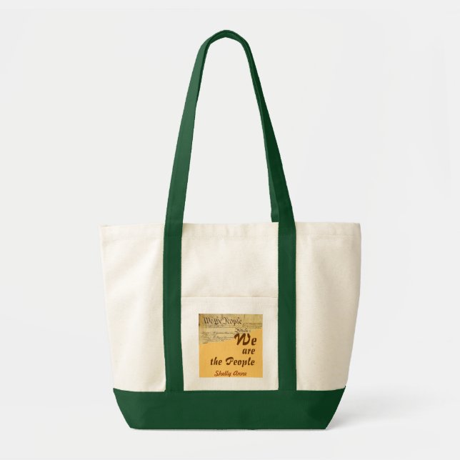 WE People Name Tote Bag (Front)