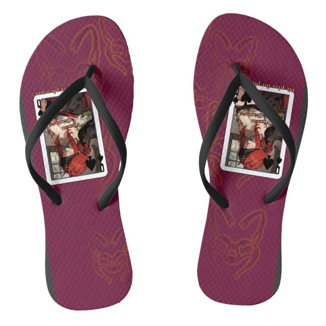 We play vixen games for pleasure card thongs (Footbed)