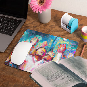We Praise Thee Abstract Mouse Pad