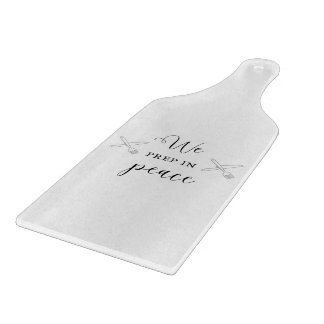We Prep In Peace Cutting Board