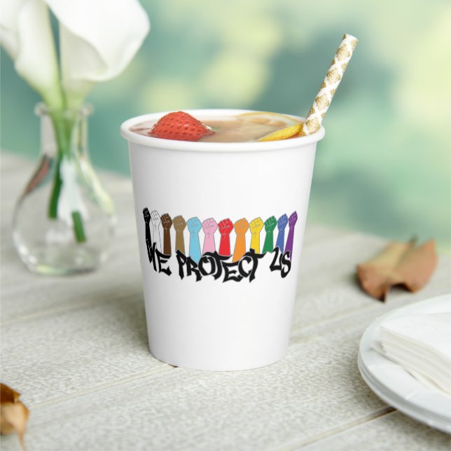 We Protect Us Paper Cups (Insitu)