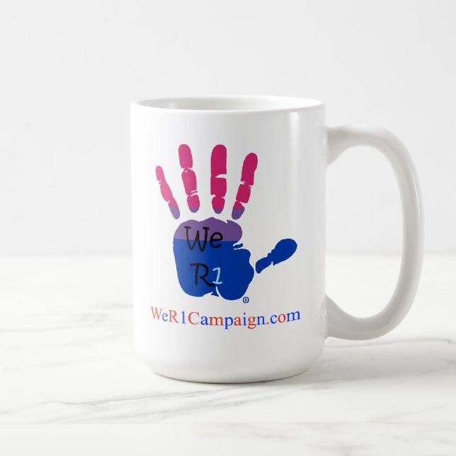 We R1 Bi-Sexual Mug (Right)