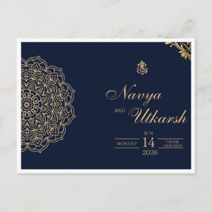 We’re Excited to  Announcement Postcard