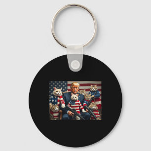 We’re Gonna Save The Cats Funny Trump Vote 2025 Am Key Ring