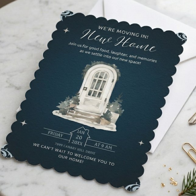 We’re Moving In! New Home Housewarming Invitation (Creator Uploaded)