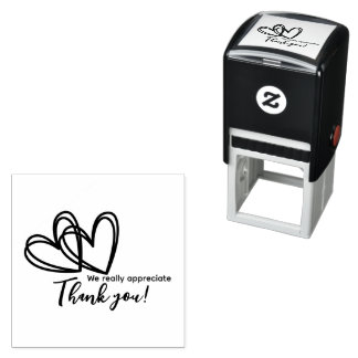 We really Appriciate you Self-inking Stamp