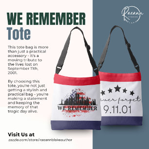 We Remember 9/11 Tote Bag