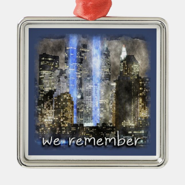 WE REMEMBER Ornament (Front)