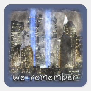 WE REMEMBER Stickers