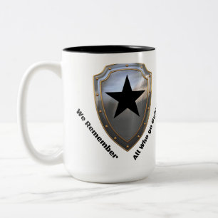 We Remember Two-Tone Coffee Mug