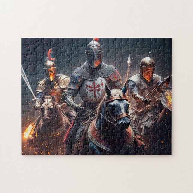 We Ride After Midnight Illustration Jigsaw Puzzle (Horizontal)