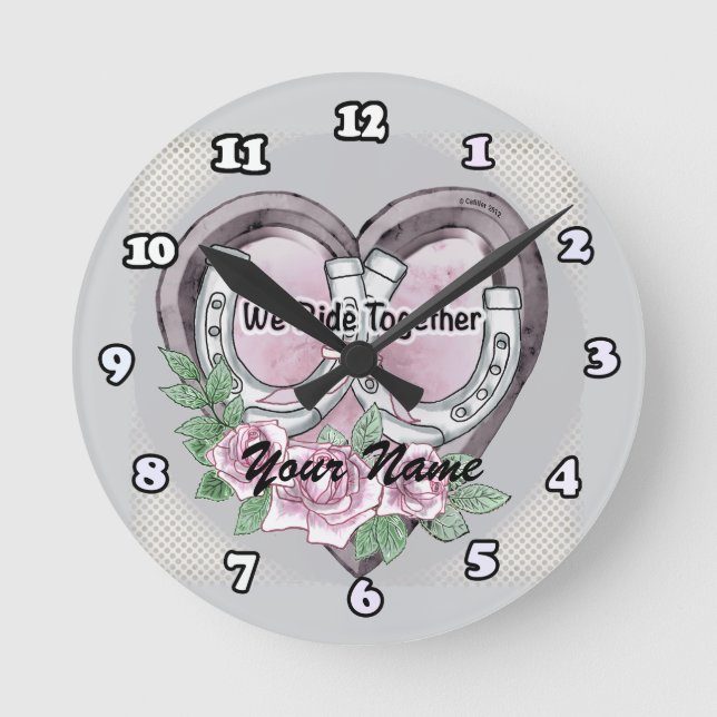 we ride together clocks (Front)