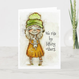 We Rise - Encouragement card (blank inside)