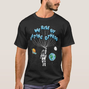 We Rise Motivational Quote - Clic Fit, Short Sleev T-Shirt