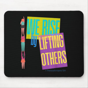 We Rise Mouse Pad