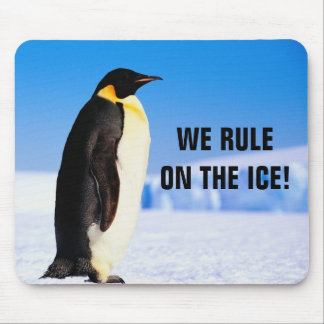 WE RULE ON THE ICE! MOUSE PAD