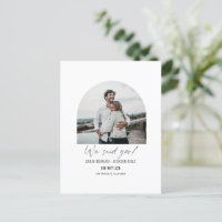 We said yes Elegant modern arch photo elopement