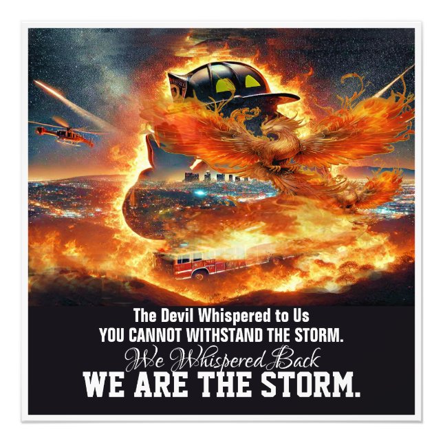 WE SHALL RISE PHOTO PRINT (Front)