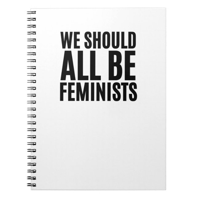 WE SHOULD ALL BE FEMINISTS NOTEBOOK (Front)