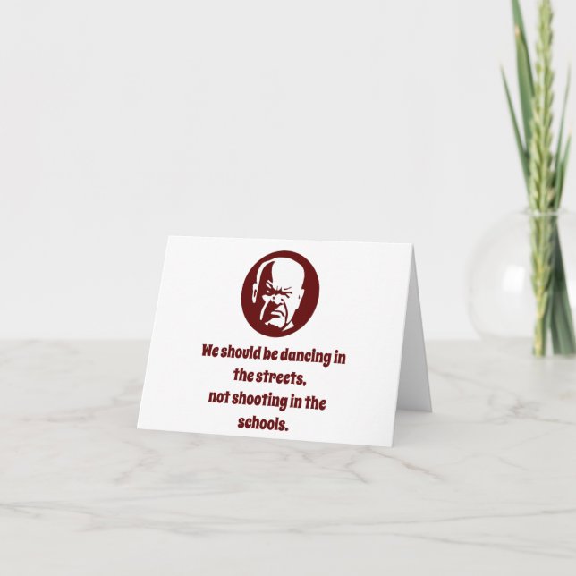 We Should Be Dancing In the Streets - Wisdom Card (Front)