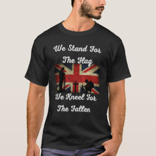 We Stand For The Flag We Kneel For The Fallen Unio T-Shirt