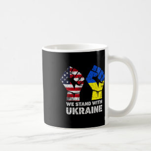 We Stand With Ukraine America Stand With Ukraine Coffee Mug