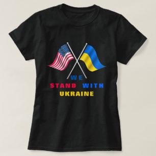 We Stand With Ukraine T-Shirt Support Freedom