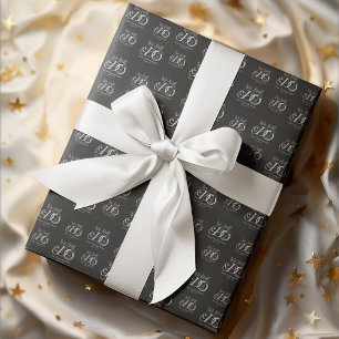 We Still Do 25th Wedding Anniversary Typography Wrapping Paper