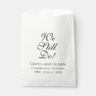 We Still Do! Anniversary Party Paper Favour Bag