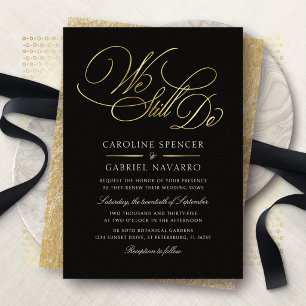 We Still Do Formal Script Anniversary Vow Renewal