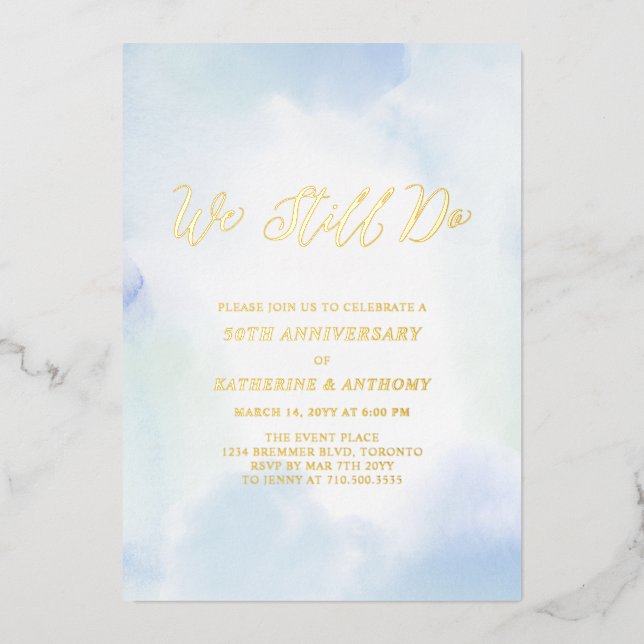 We Still do | Gold Anniversary, Vow Renewal (Front)